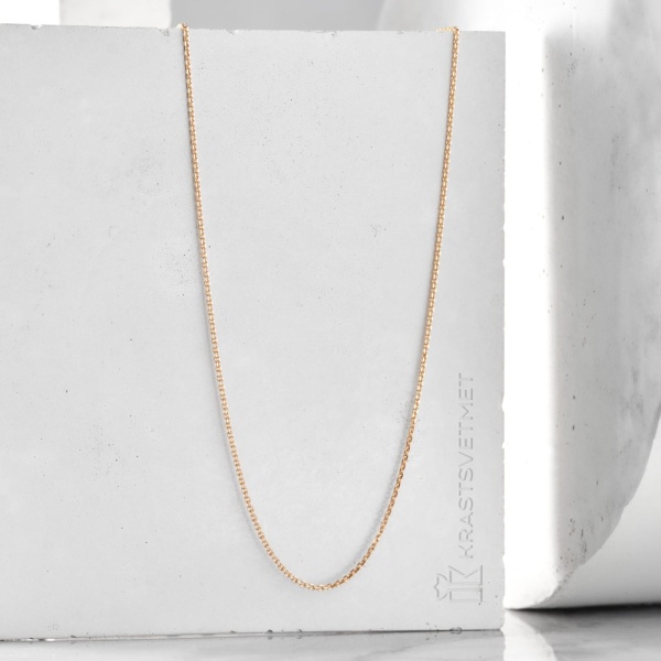 Цепь из желтого золота 585, плетение «Якорь»